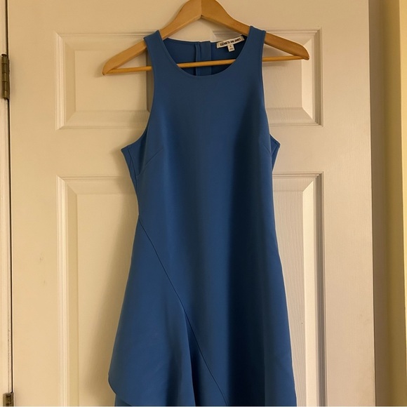 ELIZABETH and JAMES “Hattie” Ruffle Dress in Lapis Blue - Picture 7 of 8